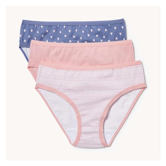 Kid Girls' 3-Pack Bikini - Print 2